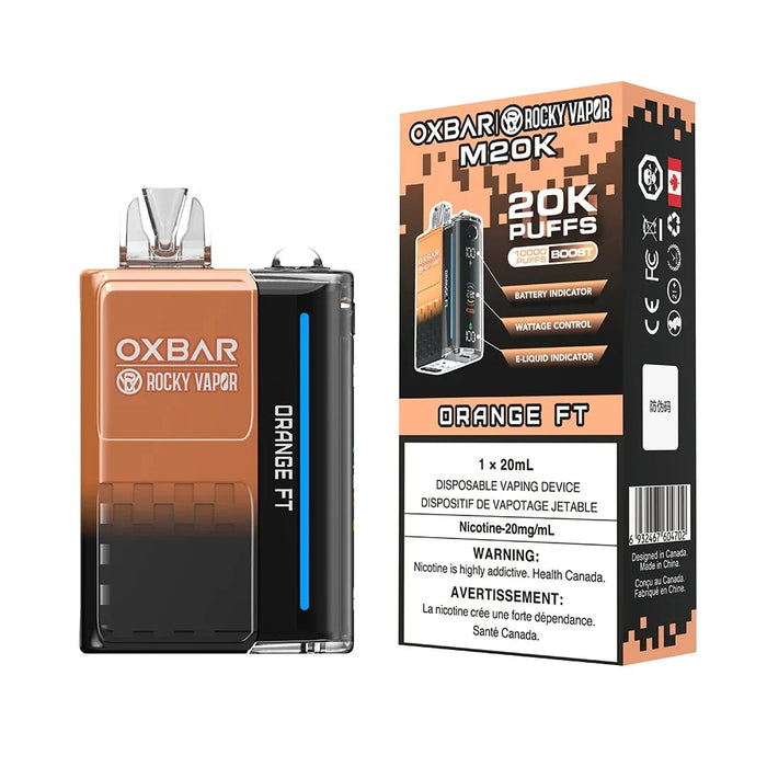 Rocky Vapor OXBAR M20K Disposable - Orange FT 20mg