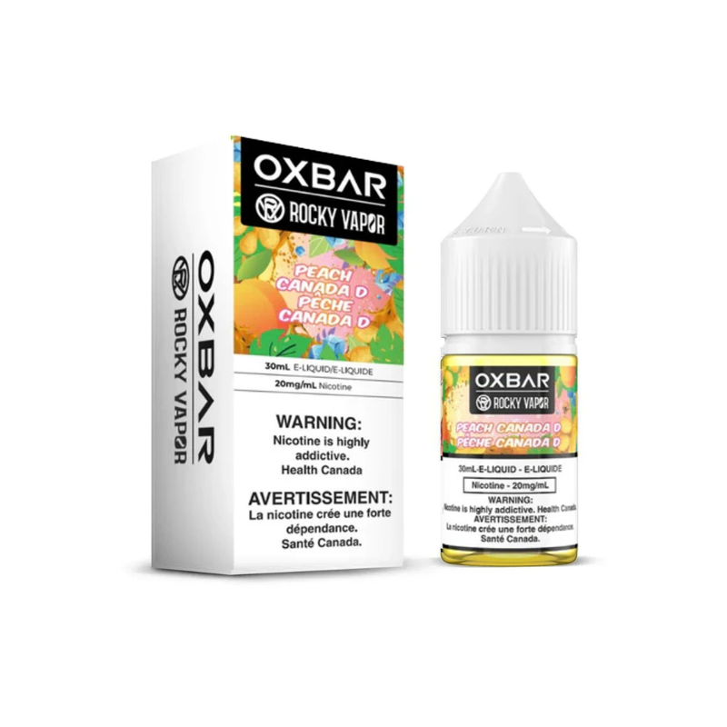 Rocky Vapor Oxbar Salt - Peach Canada D 30ml