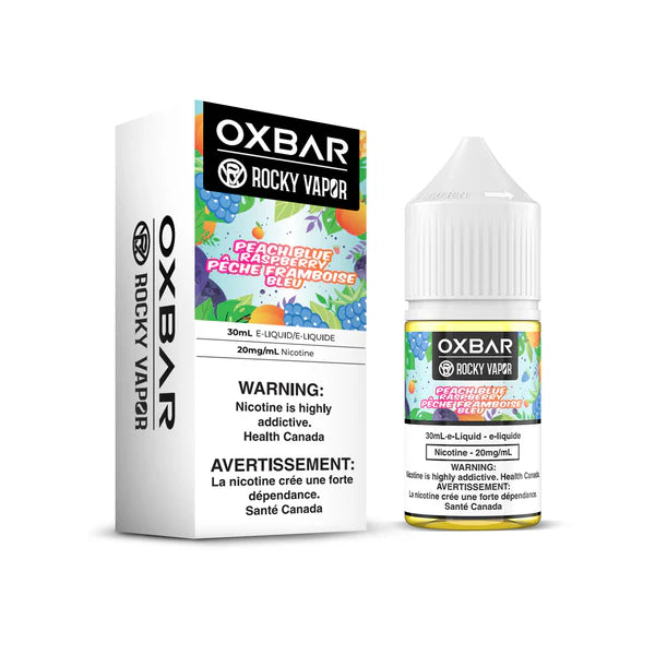 Rocky Vapor Oxbar Salt - Peach Blue Raspberry 30ml