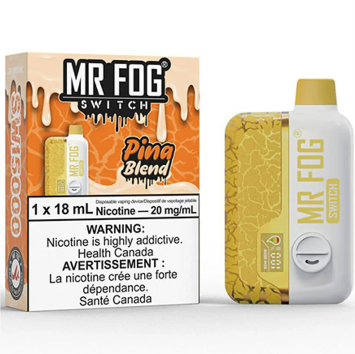 Mr. Fog Switch 15K Disposable - Pina Blend 20mg