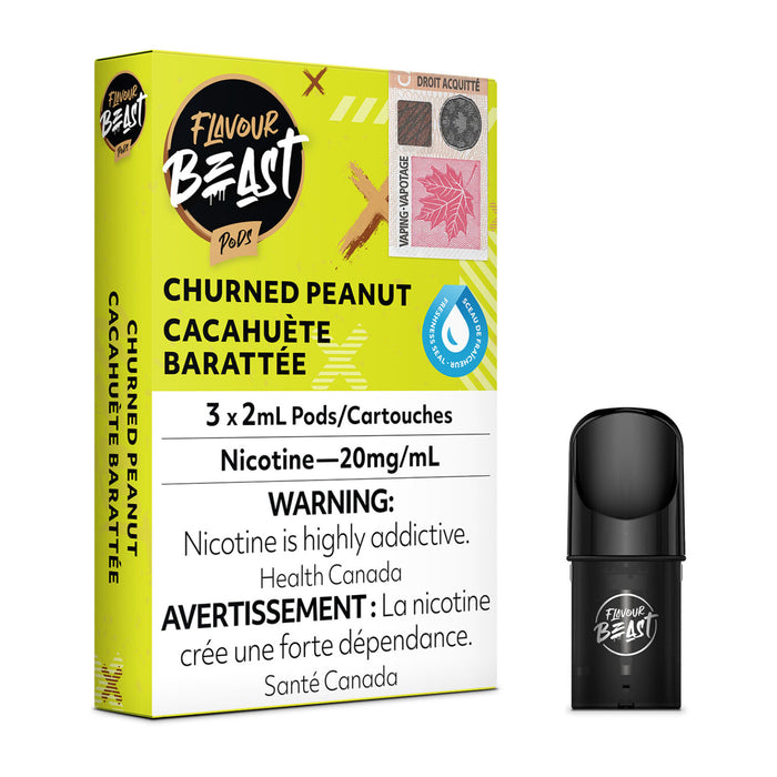 STLTH Pod Pack - Flavour Beast Churned Peanut