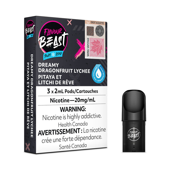 STLTH Pod Pack - Flavour Beast Dreamy Dragonfruit Lychee Iced