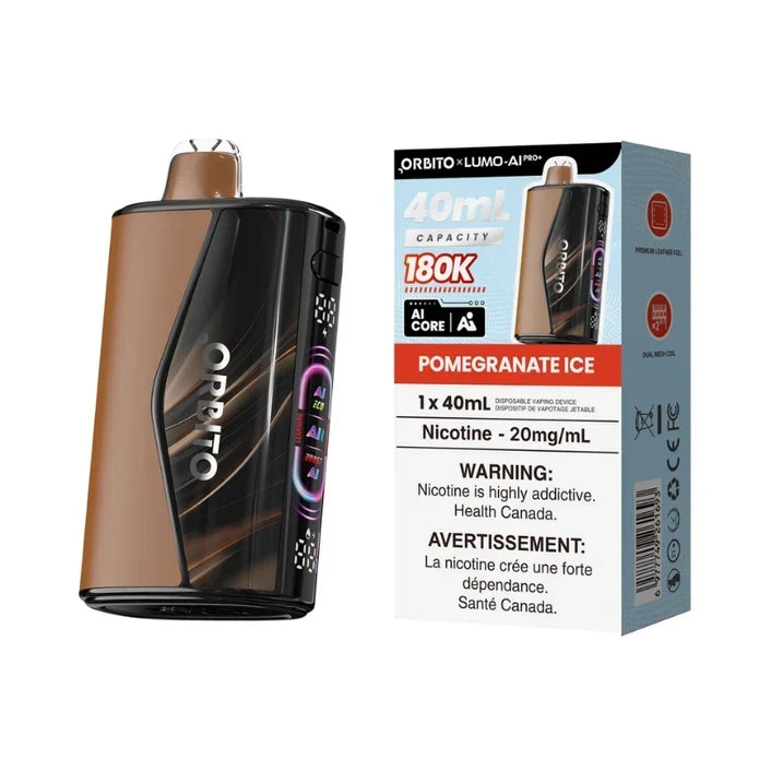 Orbito Lumo AI Pro+ 180K Disposable - Pomegranate Ice 20mg