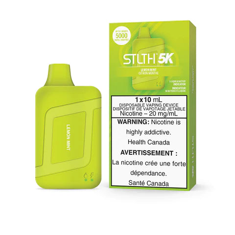 STLTH 5K Disposable - Lemon Mint 20mg