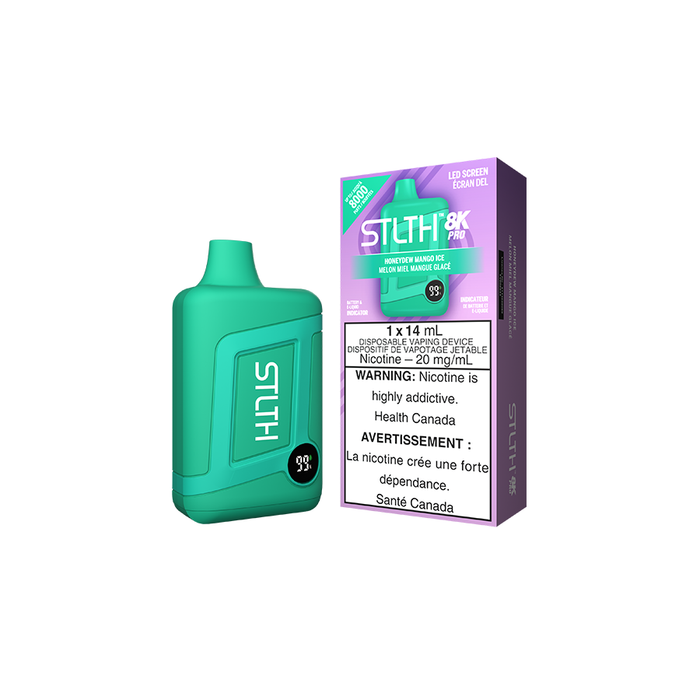 STLTH 8K PRO Disposable - Honeydew Mango Ice 20mg