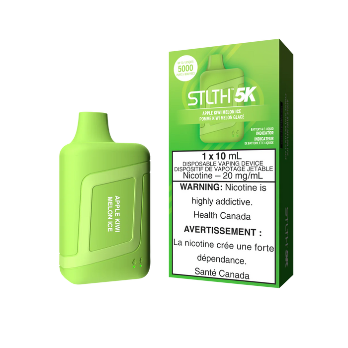 STLTH 5K Disposable - Apple Kiwi Melon Ice 20mg