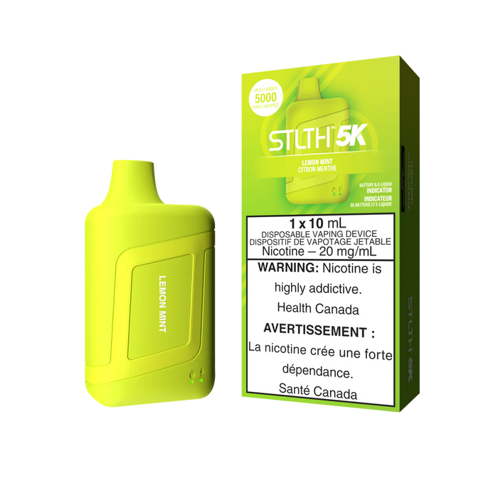 STLTH 5K Disposable - Lemon Mint 20mg