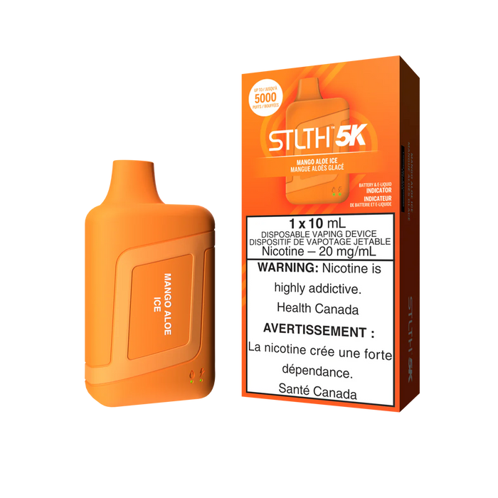 STLTH 5K Disposable - Mango Aloe Ice 20mg