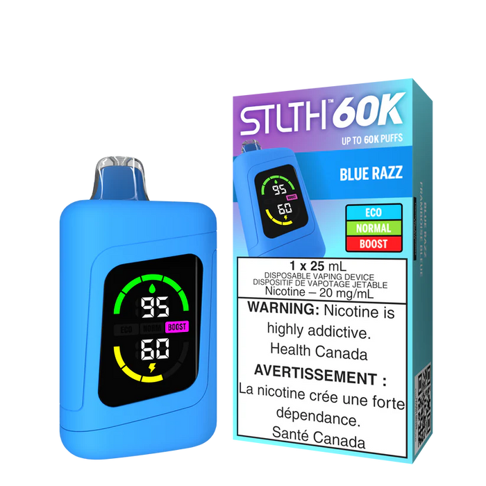 STLTH 60K Disposable - Blue Razz 20mg