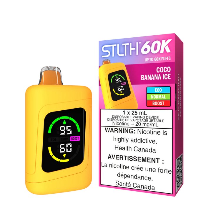 STLTH 60K Disposable - Coco Banana Ice 20mg