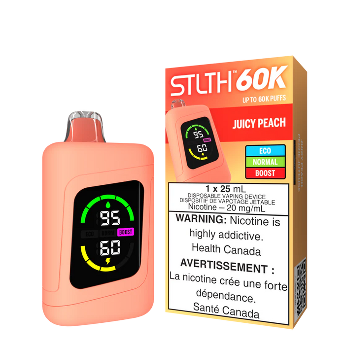 STLTH 60K Disposable - Juicy Peach 20mg