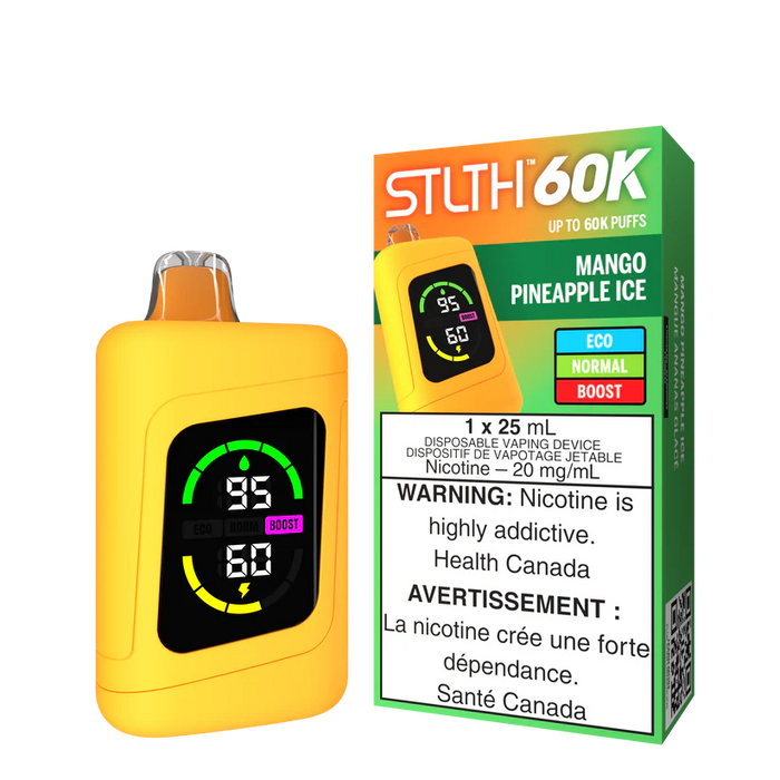 STLTH 60K Disposable - Mango Pineapple Ice 20mg