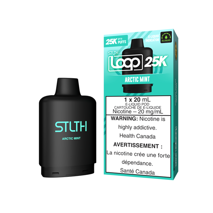 STLTH Loop 25K Pod - Arctic Mint 20mg