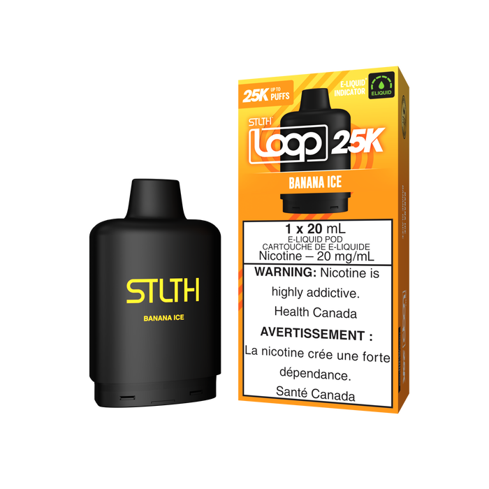 STLTH Loop 25K Pod - Banana Ice 20mg