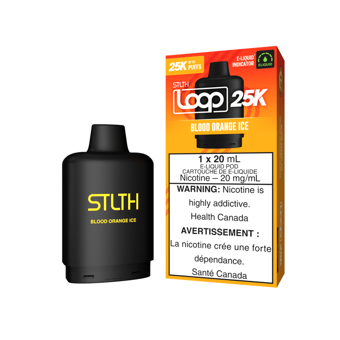 STLTH Loop 25K Pod - Blood Orange Ice 20mg