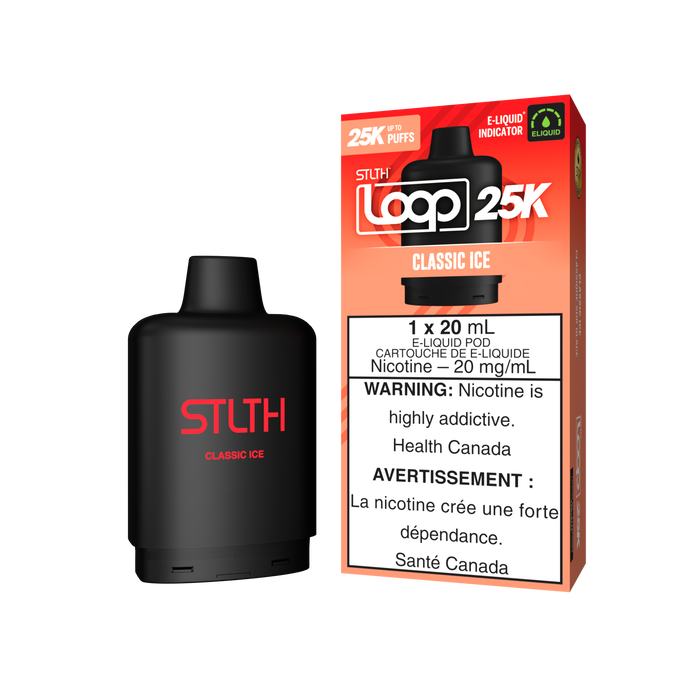 STLTH Loop 25K Pod - Classic Ice 20mg