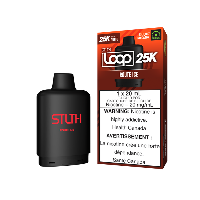 STLTH Loop 25K Pod - Route Ice 20mg