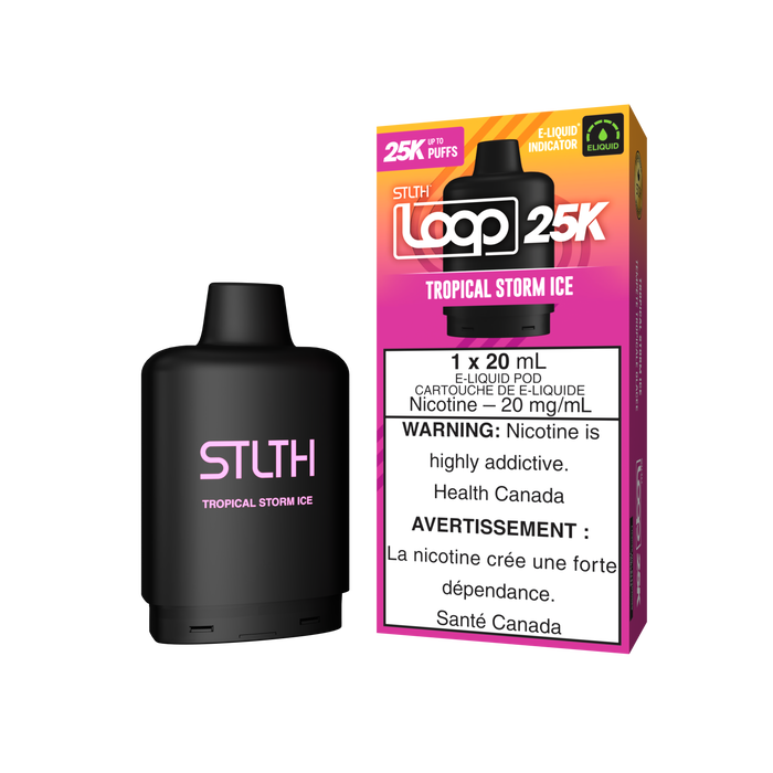 STLTH Loop 25K Pod - Tropical Storm Ice 20mg