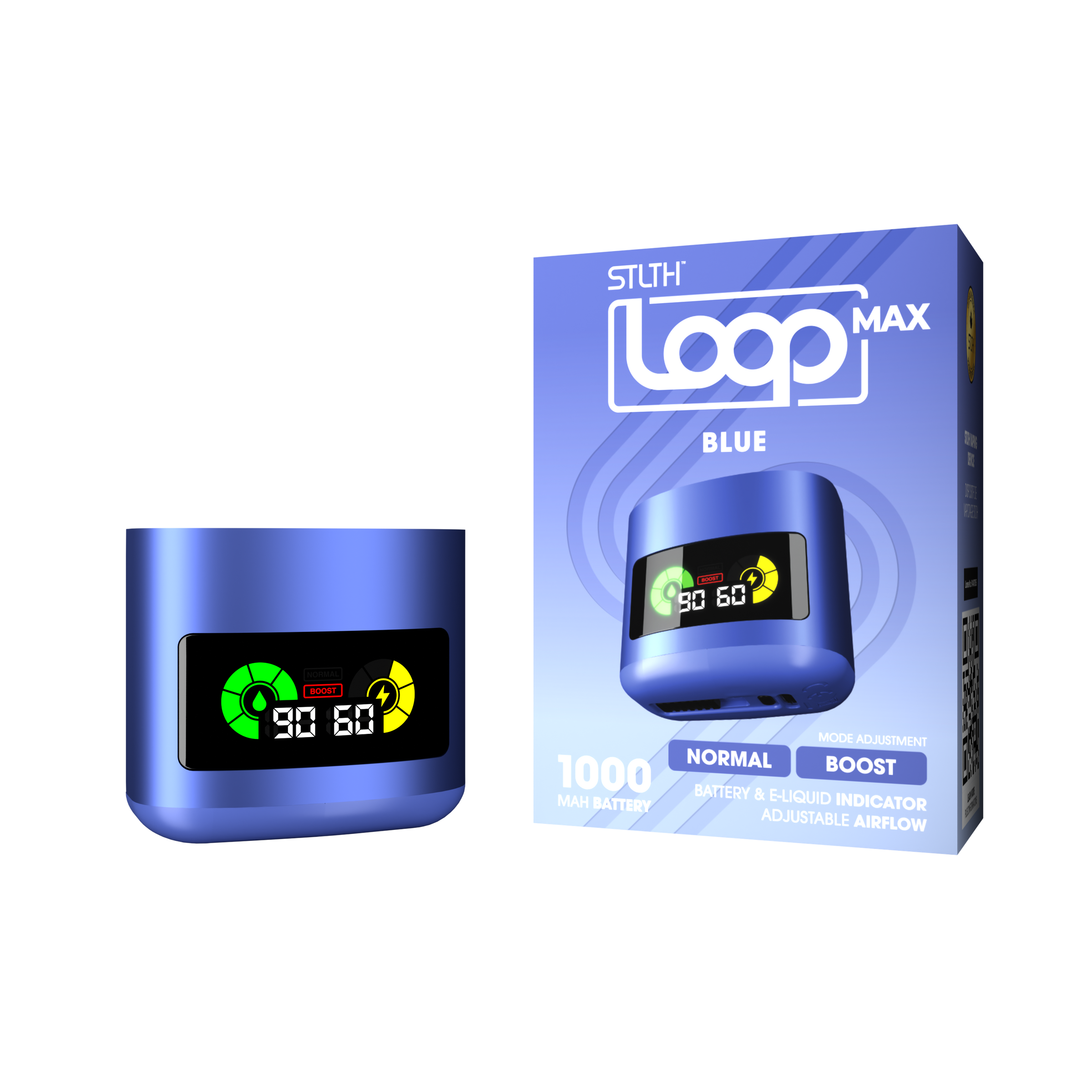 STLTH Loop Max Device - Blue — Fat Panda Webstore