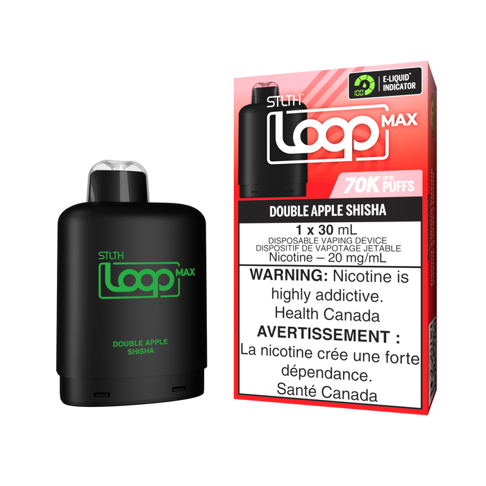 STLTH Loop Max Pod - Double Apple Shisha 20mg