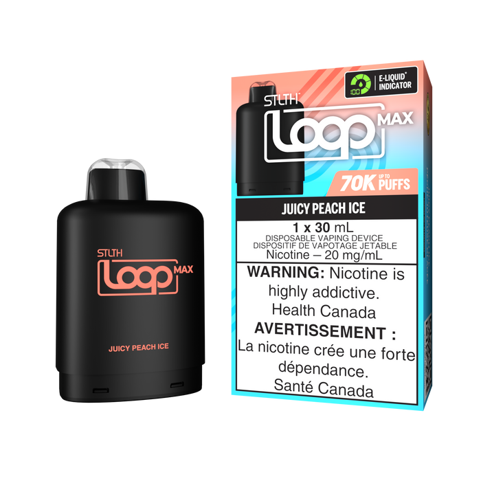 STLTH Loop Max Pod - Juicy Peach Ice 20mg