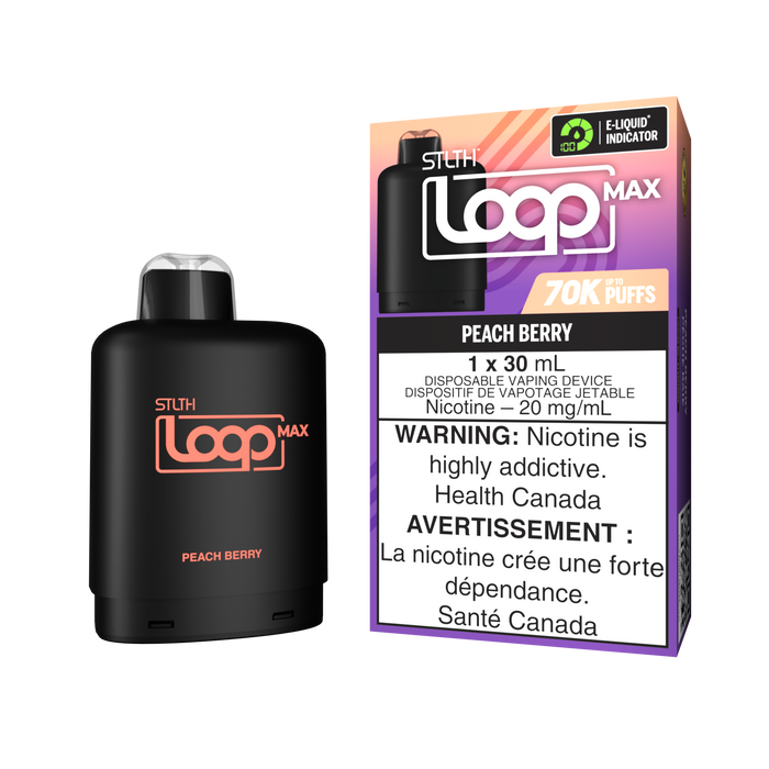 STLTH Loop Max Pod - Peach Berry 20mg