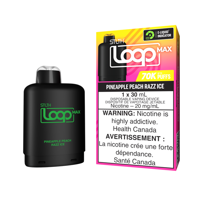 STLTH Loop Max Pod - Pineapple Peach Razz Ice 20mg