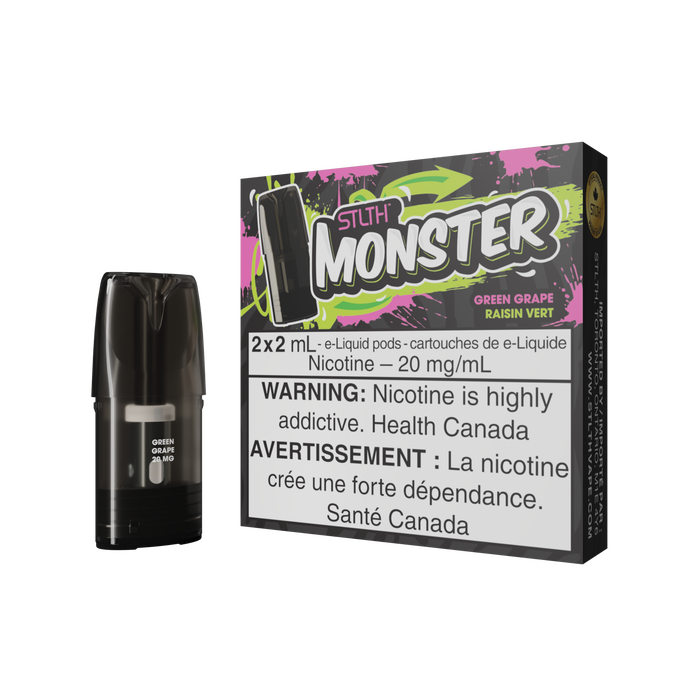 STLTH Monster Pod Pack - Green Grape