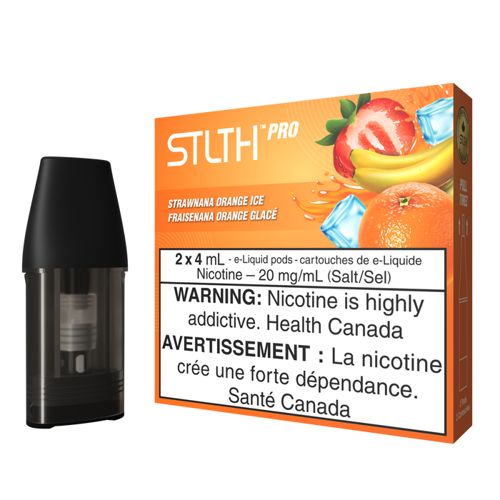 STLTH PRO Pod Pack Strawnana Orange Ice 20mg