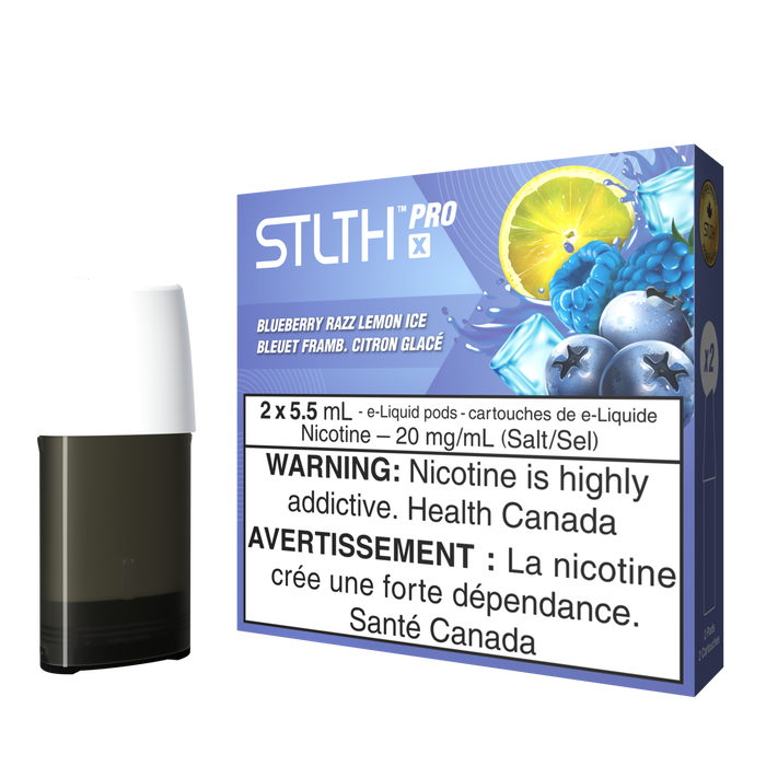 STLTH PRO X Pod Pack Blueberry Razz Lemon Ice 20mg