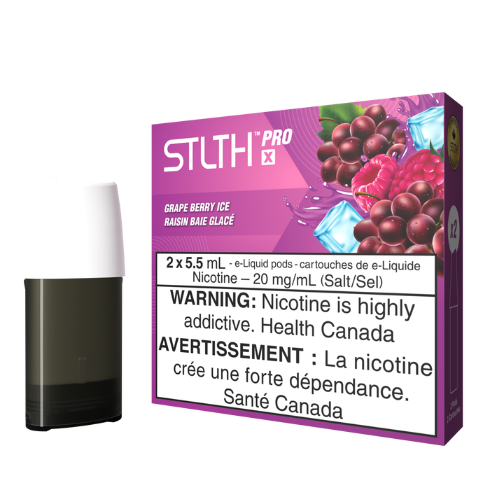 STLTH PRO X Pod Pack Grape Berry Ice 20mg