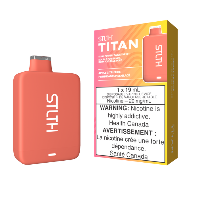 STLTH Titan 10K Disposable - Apple Citrus Ice 20mg