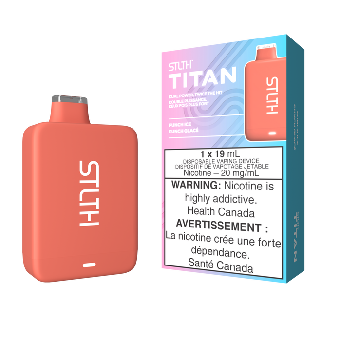 STLTH Titan 10K Disposable - Punch Ice 20mg