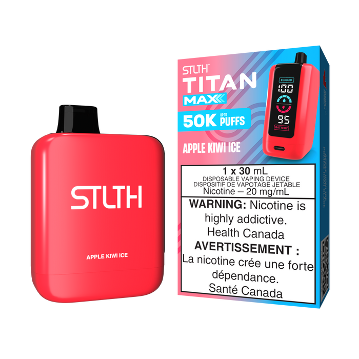 STLTH Titan Max Disposable - Apple Kiwi Ice 20mg