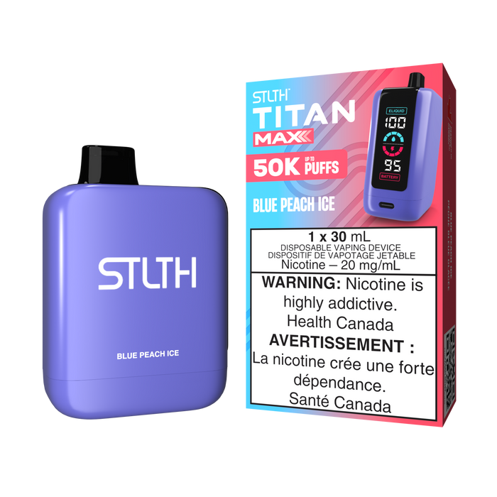 STLTH Titan Max Disposable - Blue Peach Ice 20mg