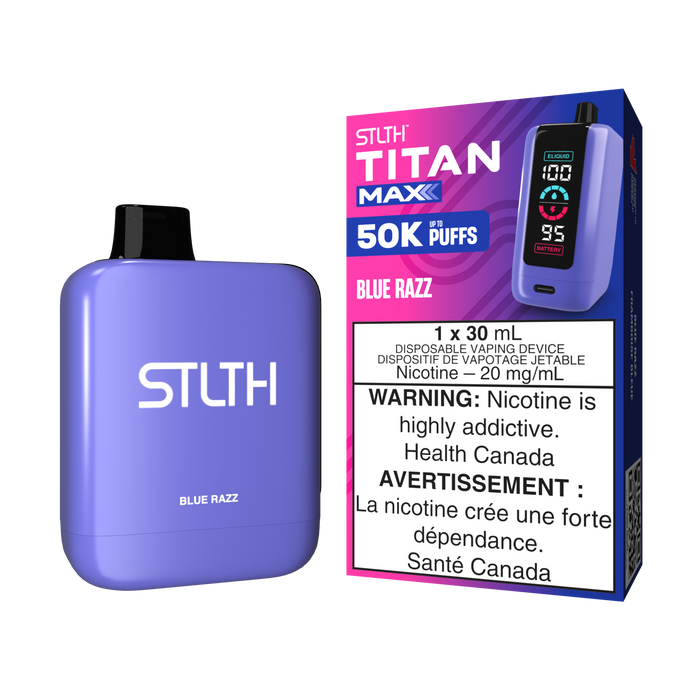 STLTH Titan Max Disposable - Blue Razz 20mg