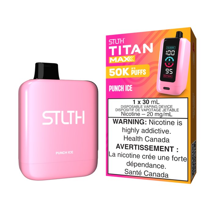 STLTH Titan Max Disposable - Punch Ice 20mg