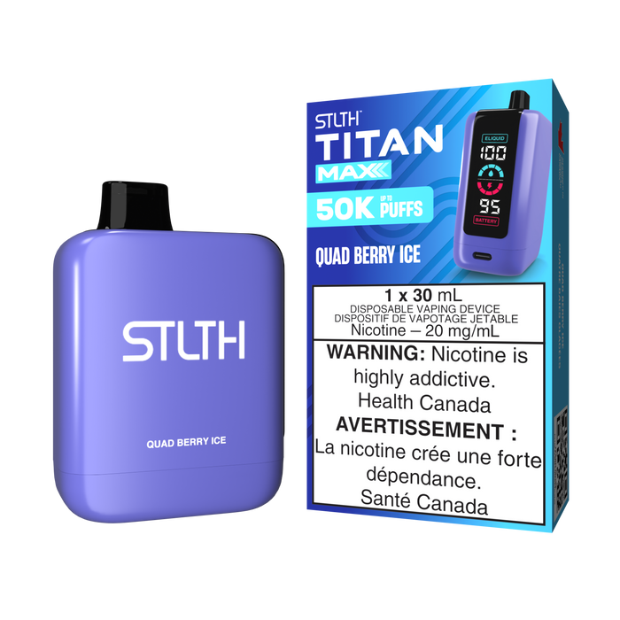 STLTH Titan Max Disposable - Quad Berry Ice 20mg