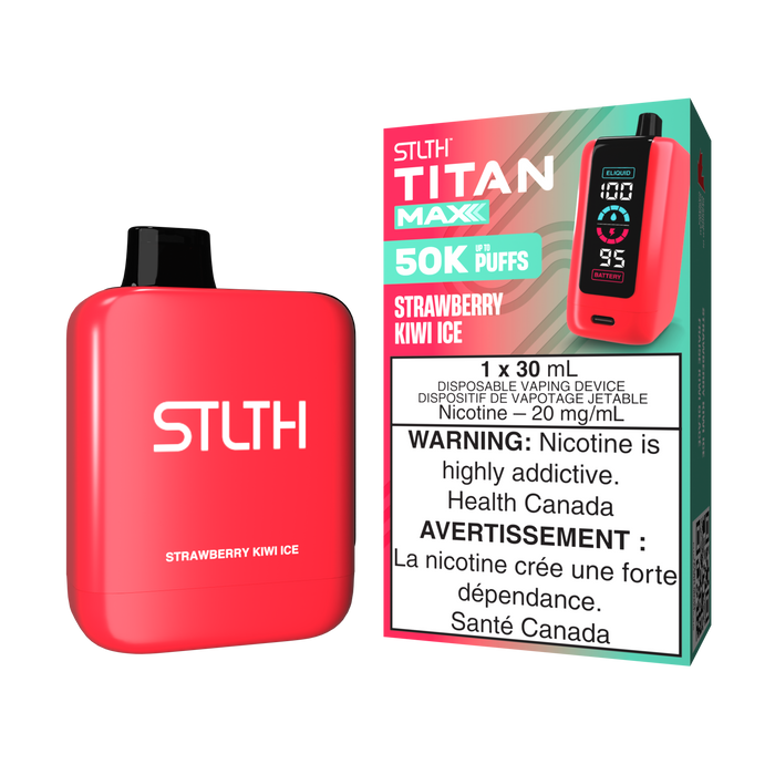 STLTH Titan Max Disposable - Strawberry Kiwi Ice 20mg