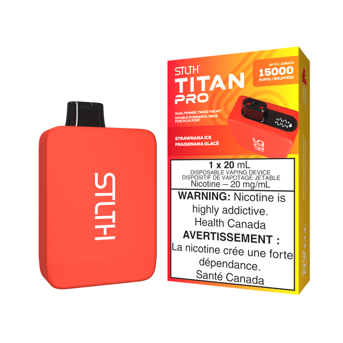 STLTH Titan Pro Disposable -  Strawnana Ice 20mg