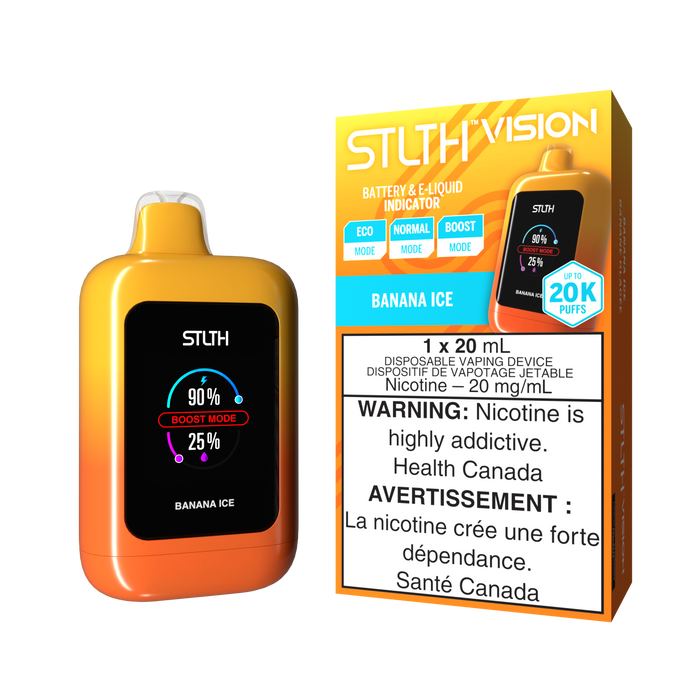 STLTH Vision 20K Disposable - Banana Ice 20mg