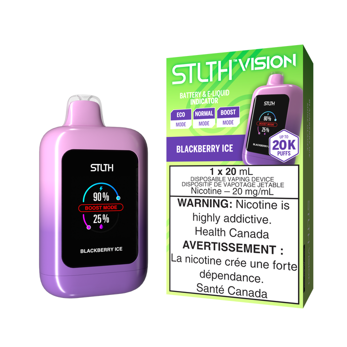 STLTH Vision 20K Disposable - Blackberry Ice 20mg