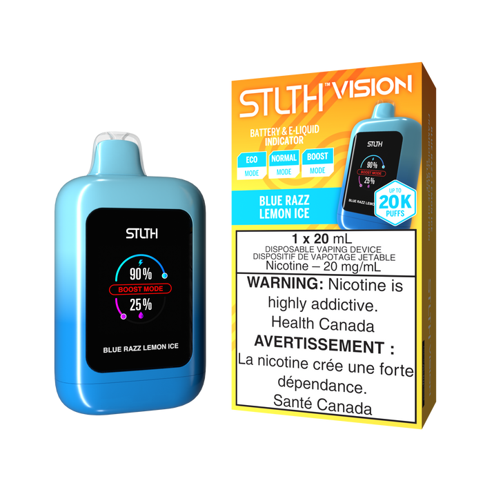 STLTH Vision 20K Disposable - Blue Razz Lemon Ice 20mg