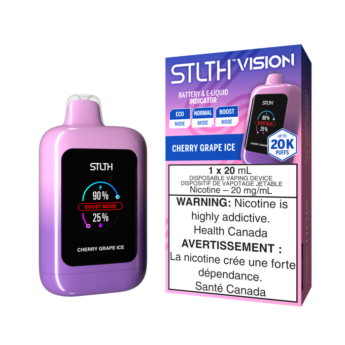 STLTH Vision 20K Disposable - Cherry Grape Ice 20mg