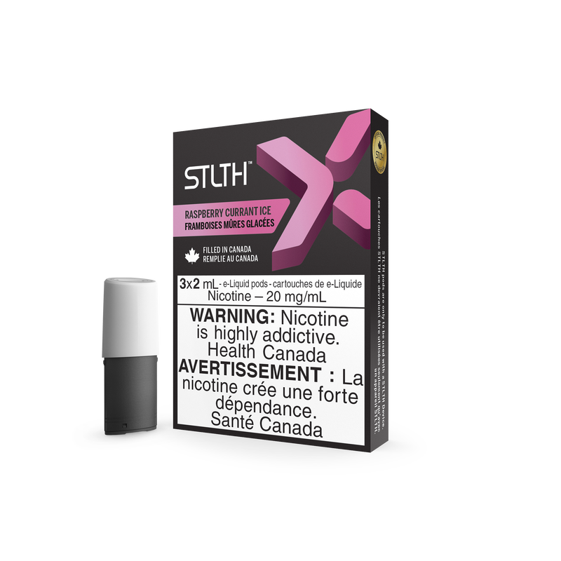 STLTH X Pod Pack - Raspberry Currant Ice