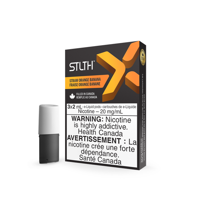 STLTH X Pod Pack - Straw Orange Banana