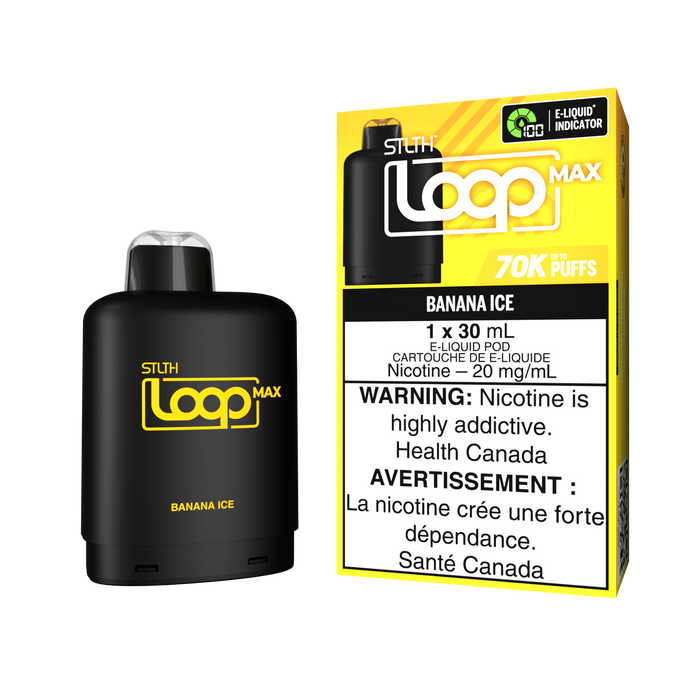 STLTH Loop Max Pod - Banana Ice 20mg