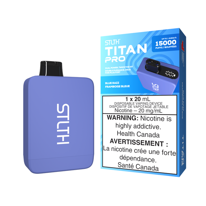 STLTH Titan Pro Disposable -  Blue Razz 20mg