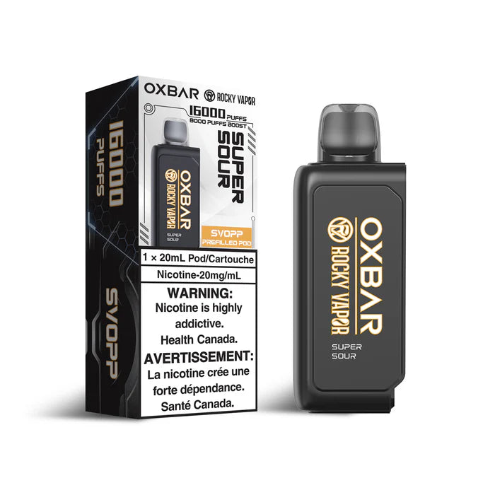 Oxbar Rocky Vapor Svopp Pod - Super Sour 20mg