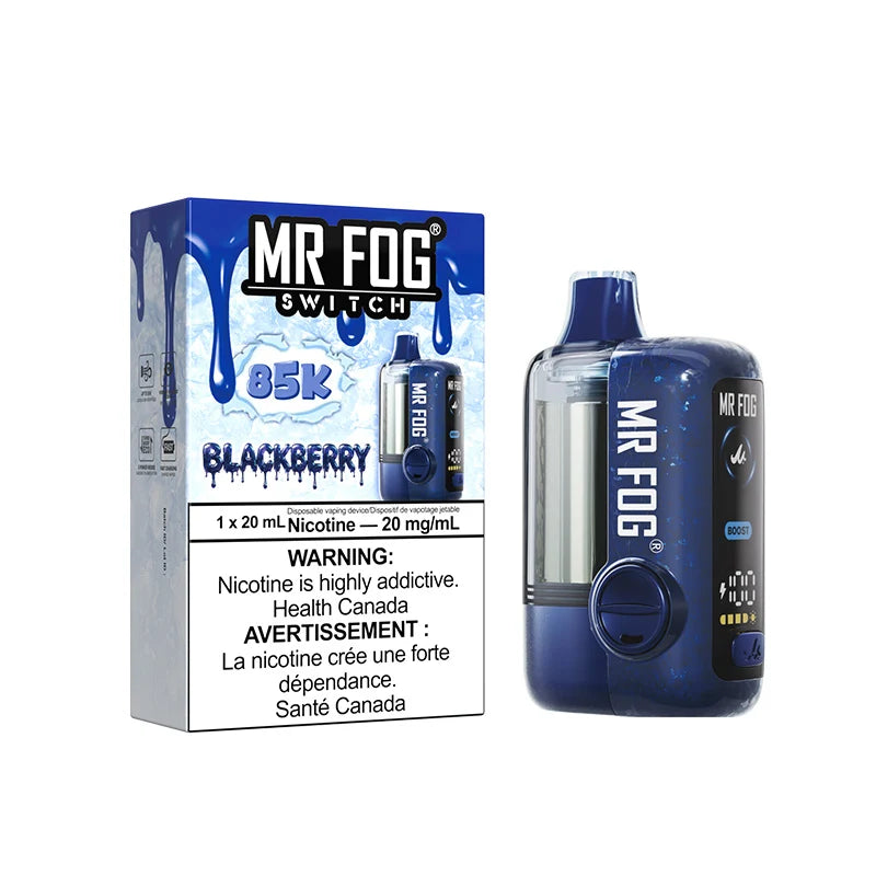 Mr. Fog Switch 85K Disposable - Blackberry 20mg